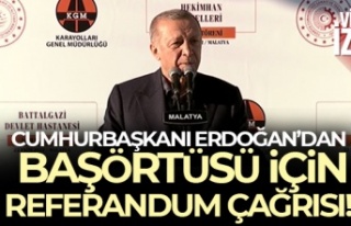 Erdoğan'dan Başörtüsü İçin Referandum...